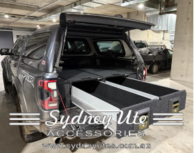 Ute and Van Drawer Systems Neway Works :: Ranger Next Gen22 on Dual Cab ...